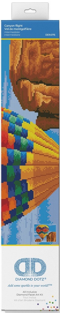 Dotting Diamond Canyon flight 40.64 x 50.80 CM