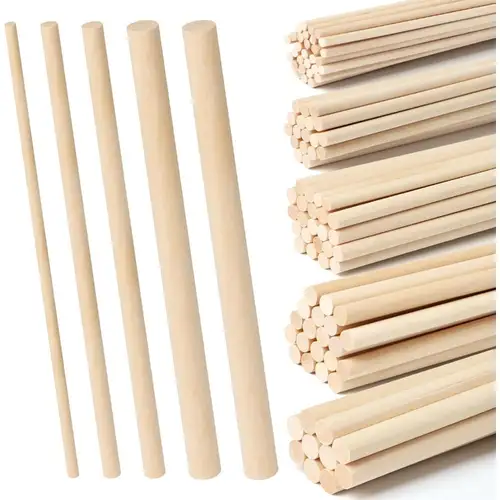 Balsa Wood Rounded Shape 10cm X 3mm Packet of 20 pcs