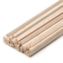 Balsa Wood Squared Shape 10cm X 3 X 3mm Packet of 20 pcs