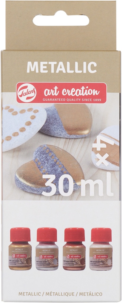 TAC Metal.Set 4X30Ml Basic