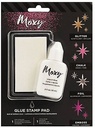 Tool - Ac - Moxy Glitter And Embossing And Embossing - Glue Stamp Pad Set