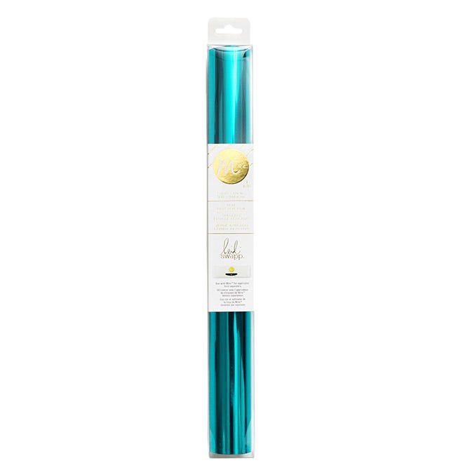 Foil - Hs - Minc - Reactive Foil - 12 Inch - Teal - 10 Feet