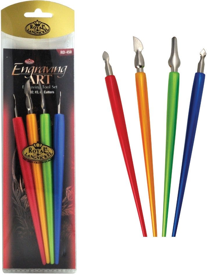 Engraving Foil Tool Set-3 Pce