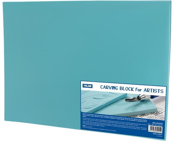 Linoleum Block For Artists Engraving Plate, Xl Size 30 X 22 X 0.6 Cm