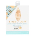 Tool - Wr - Quill - Singe Quill - Starter Kit - 1 Fine Tip Singe Pen, 1 Bold Tip Singe Pen, 18 Wood