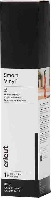Cricut Smart Vinyl Permanent 33x640cm 1 sheet (Black)