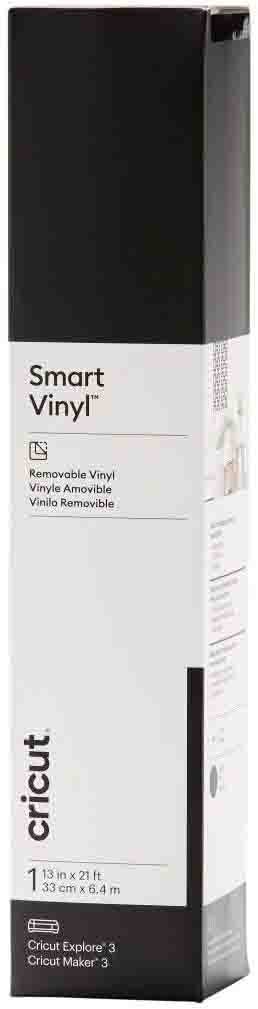 Cricut Smart Vinyl Removable 33x640cm 1 sheet (Black)