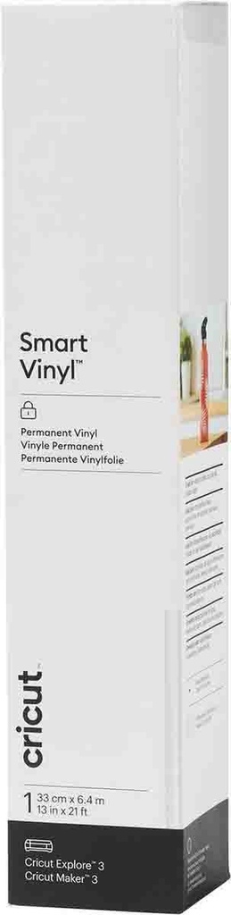 Cricut Smart Vinyl Permanent 33x640cm 1 sheet (White)