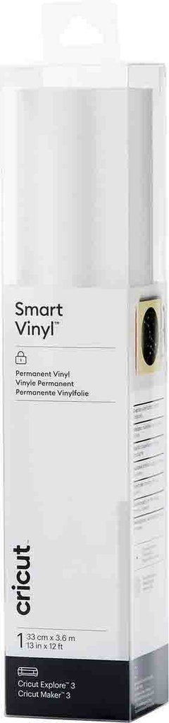 Cricut Smart Vinyl Permanent 33x366cm 1 sheet (Shimmer Silver)