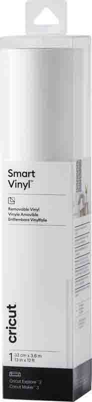 Cricut Smart Vinyl Removable 33x366cm 1 sheet (White)