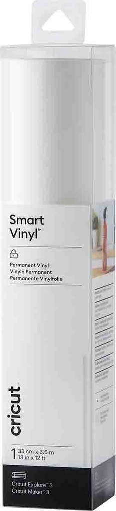 Cricut Smart Vinyl Permanent 33x366cm 1 sheet (White)