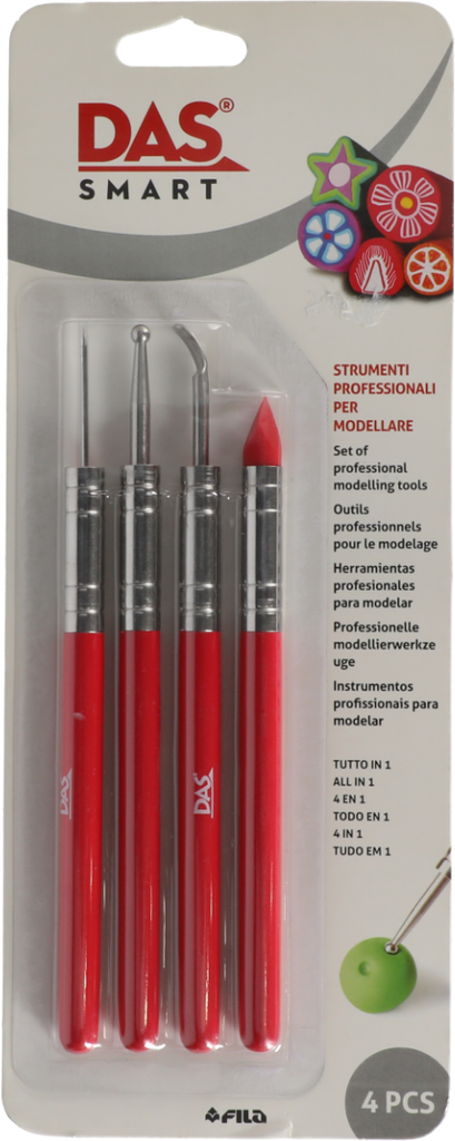 Smart Professional Clay Tools Blister 4 DAS