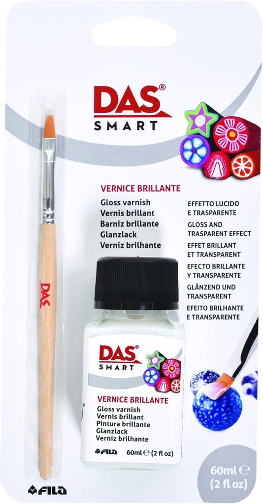 Varnish Bottle 60 ml Glossy - Das Smart