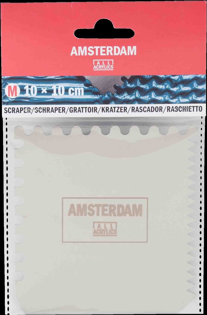 Amsterdam Metal scraper 10 x 10 cm