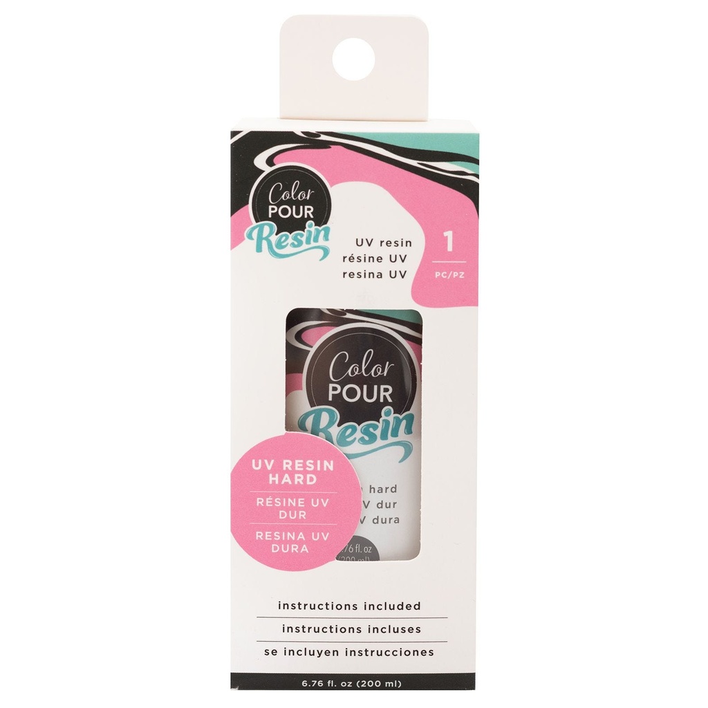 Resin - AC - Color Pour Resin - Uv Resin - Hard - 6.76 Oz.