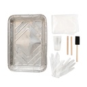 Accessories - Wr - Spin It - Prep Kit - Drop Cloths, Sponge Brushes, Mixing Cups, Stir Sticks, Tin