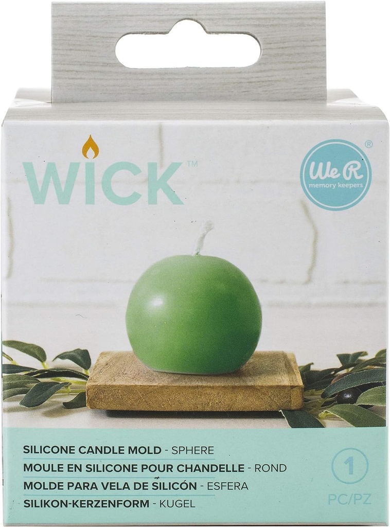 Candle Mold - Wr - Wick - Ball
