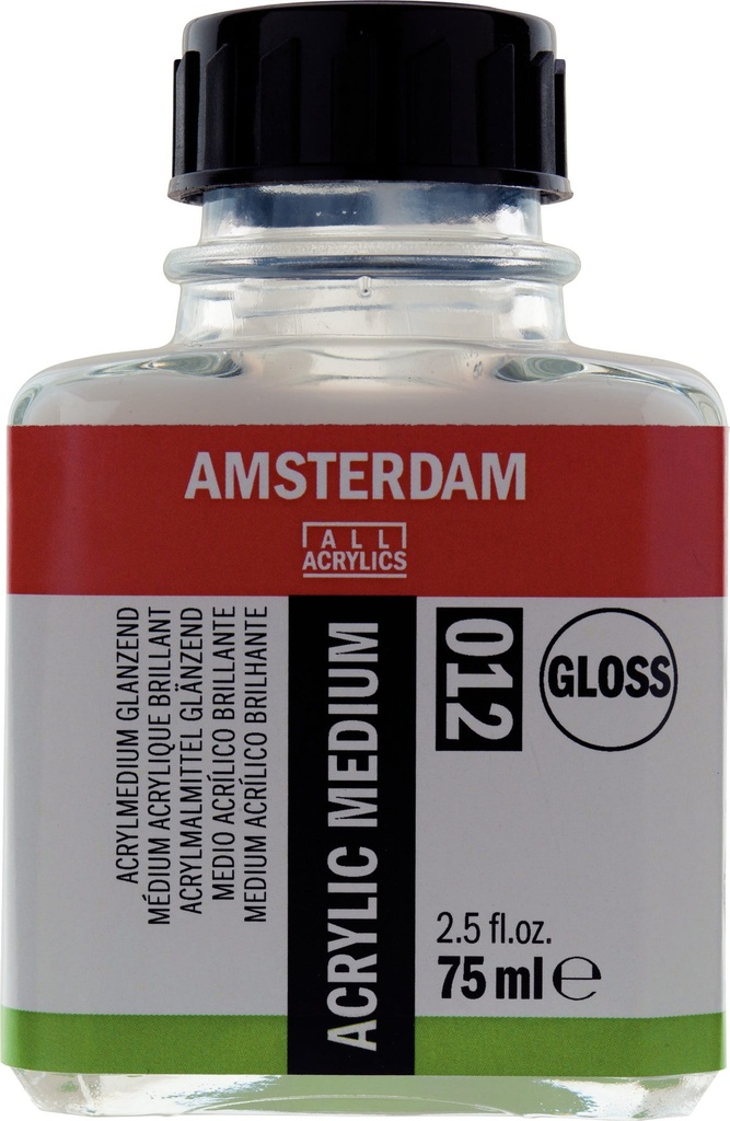 Amsterdam Acrylic medium gloss 012 bottle 75 ml