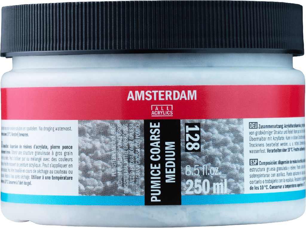 Amsterdam Pumice coarse medium 128 jar 250 ml