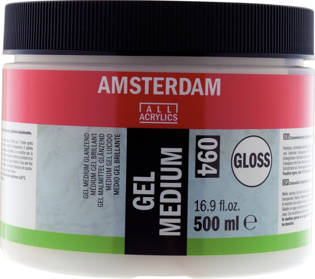 AAC GEL MEDIUM GLOSS 500ML