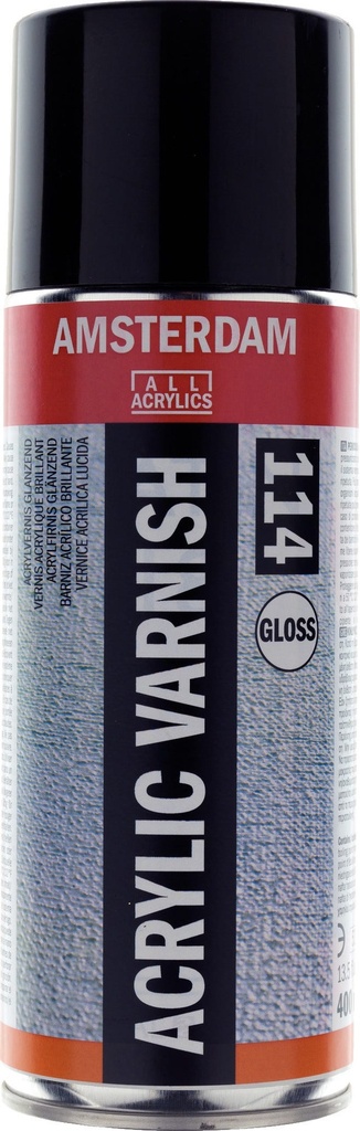 Amsterdam Acrylic varnish 114 gloss spray can 400 ml