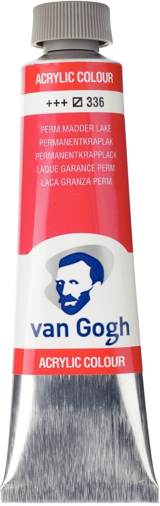 Acrylic 40Ml Permanent Madder Lake Van Gogh