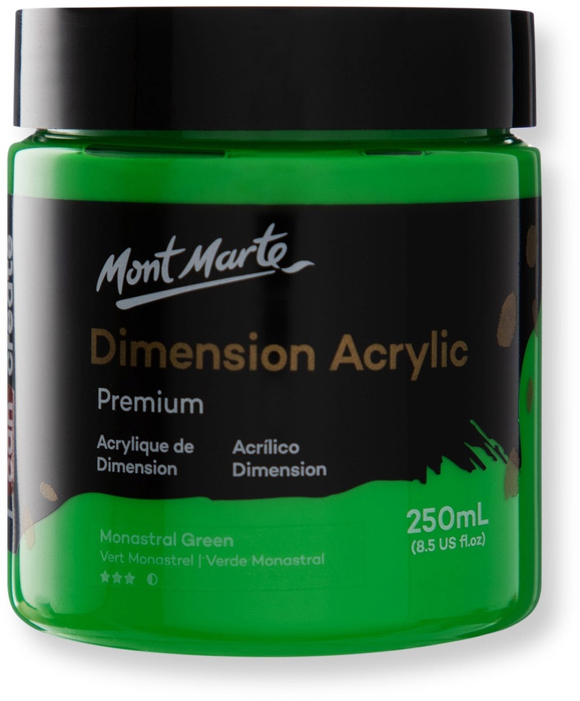 Mont Marte Dimension Acrylic 250mls - Monastral Gre