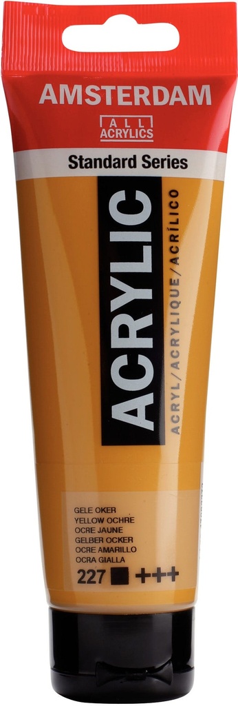 Amsterdam Standard Series Acrylic Tube 120 ml Yellow Ochre 227