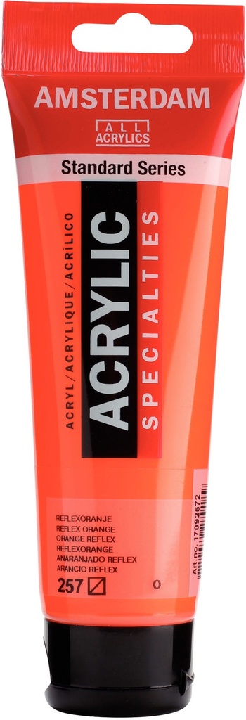 Amsterdam Standard Series Acrylic Tube 120 ml Reflex Orange 257