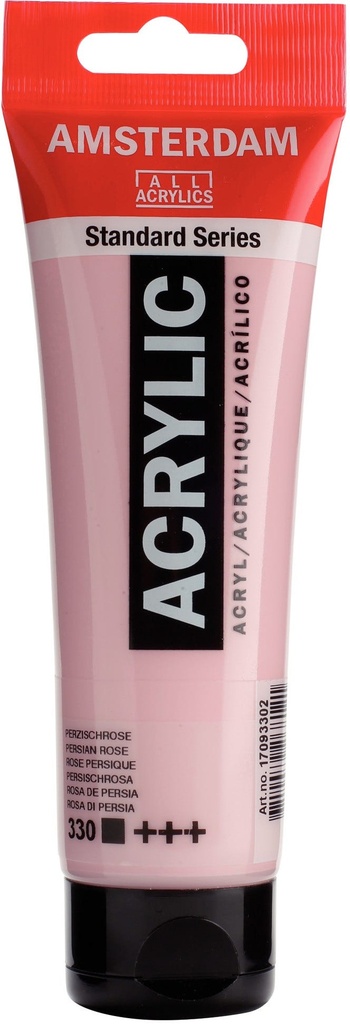 Amsterdam Standard Series Acrylic Tube 120 ml Persian Rose 330