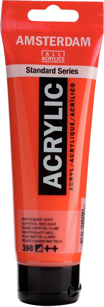 Amsterdam Standard Series Acrylic Tube 120 ml Naphthol Red Light 398