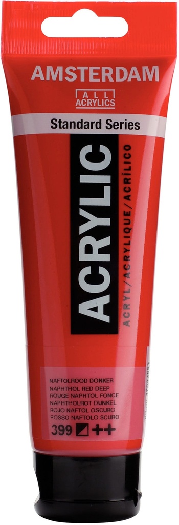 Amsterdam Standard Series Acrylic Tube 120 ml Naphthol Red Deep 399