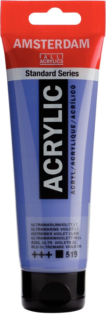 Amsterdam Standard Series Acrylic Tube 120 ml Ultramarine Violet Light 519