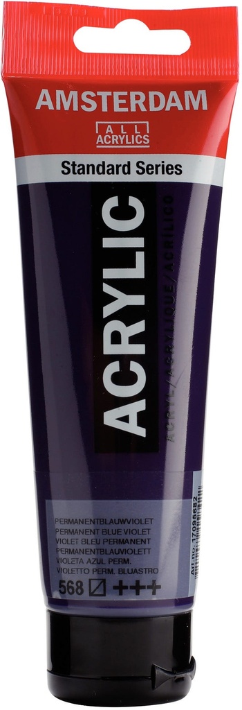 Amsterdam Standard Series Acrylic Tube 120 ml Permanent Blue Violet 568