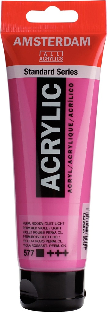 Amsterdam Standard Series Acrylic Tube 120 ml Permanent Red Violet Light 577