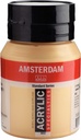 Amsterdam Standard Series Acrylic Jar 500 ml Light Gold 802