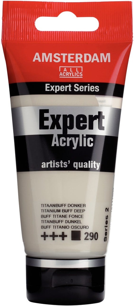 Amsterdam Expert Series Acrylic Tube 75 ml Titanium Buff Deep 290