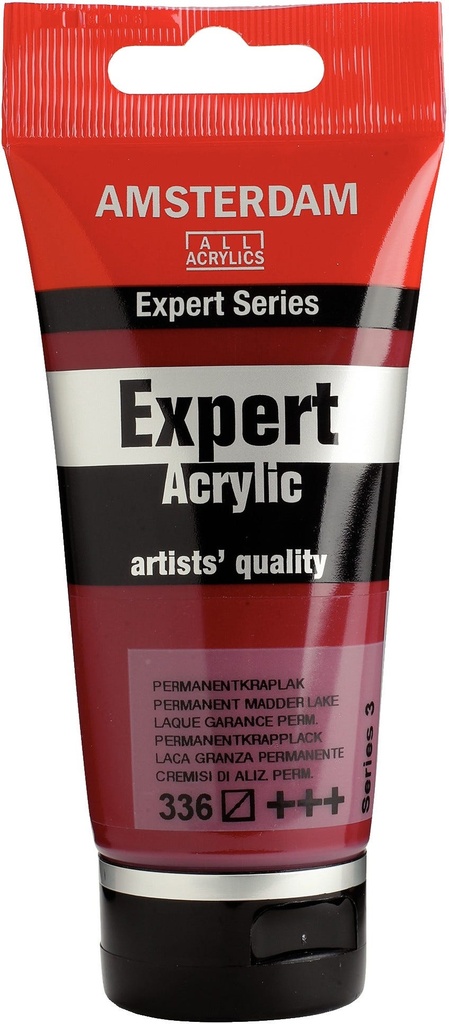Amsterdam Expert Series Acrylic Tube 75 ml Permanent Madder Lake 336