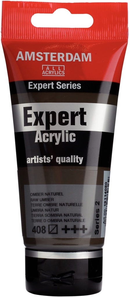 Amsterdam Expert Series Acrylic Tube 75 ml Raw Umber 408