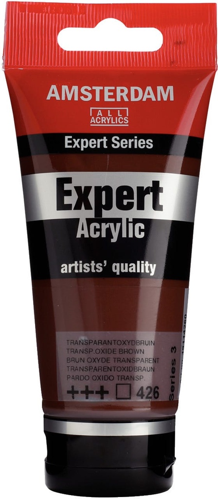 Amsterdam Expert Series Acrylic Tube 75 ml Transparent Oxide Brown 426