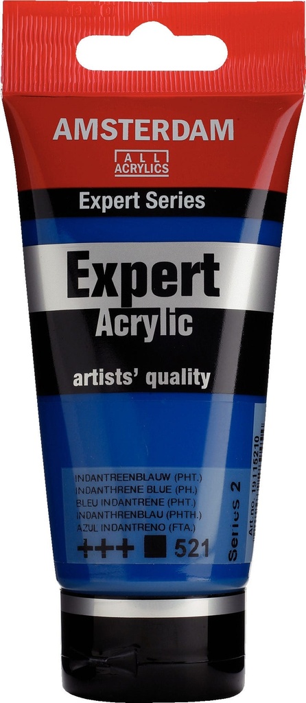 Amsterdam Expert Series Acrylic Tube 75 ml Indanthrene Blue (Phthalo) 521