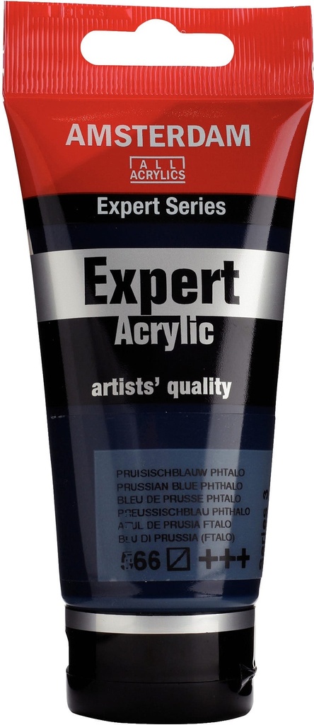 Amsterdam Expert Series Acrylic Tube 75 ml Prussian Blue (Phthalo) 566