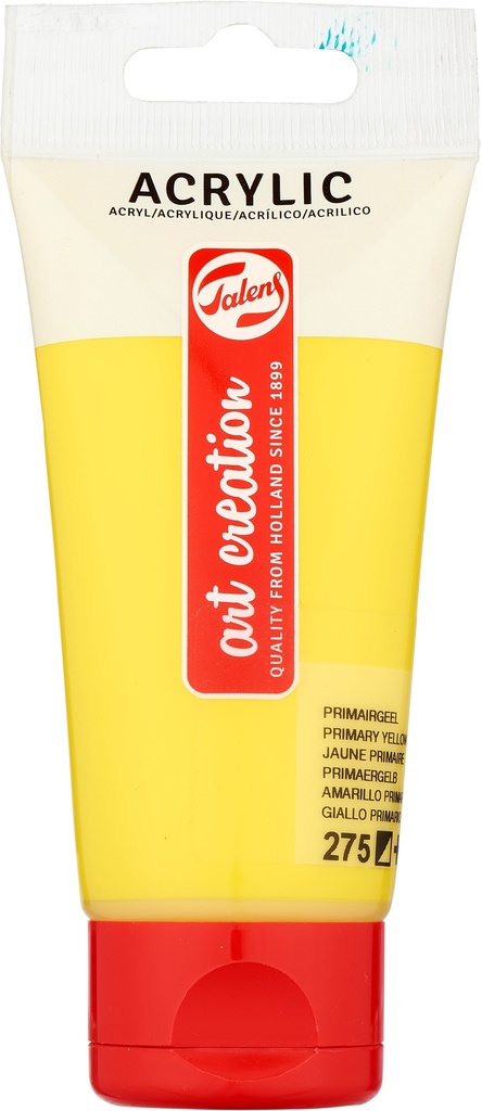 Talens Art Creation Acrylic color Tube 75 ml Primary Yellow 275