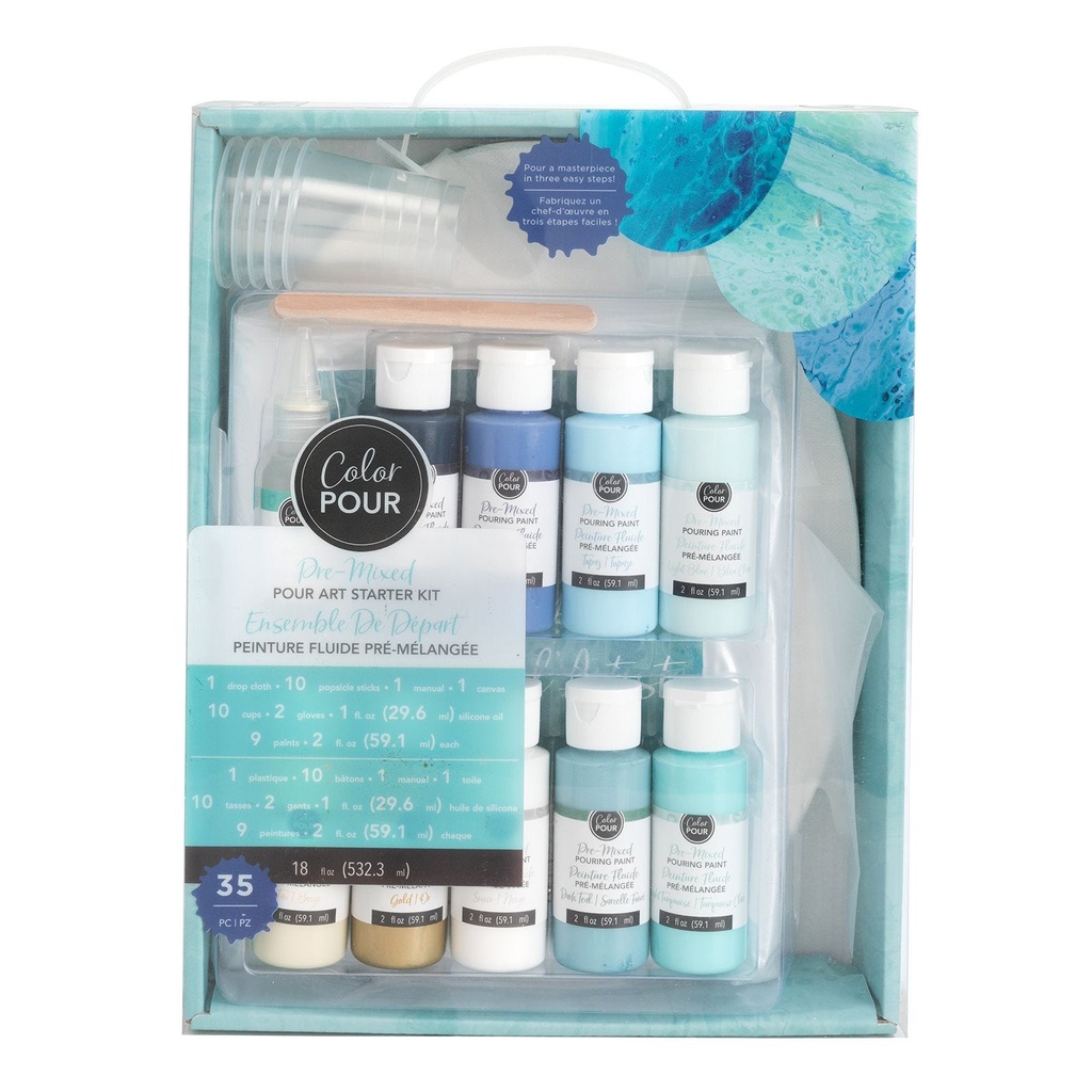 Medium - AC - Color Pour - Paint Kit 4
