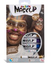 Face Paint Stick Set Of 6Pcs, Metallic Basic Color, Carioca Mask Up