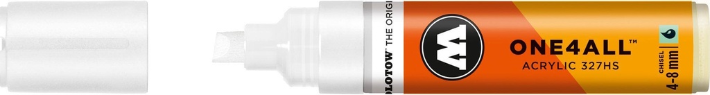 Acrylic Marker One4All 327Hs 4-8mm #160 Signal White Molotow