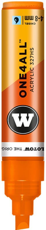 Acrylic Marker One4All 327Hs 4-8mm #085 Dare Orange Molotow