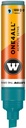 Acrylic Marker One4All 327Hs 4-8mm #206 Lagoon Blue Molotow