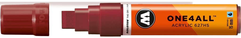 Acrylic Marker One4All 627HS 15mm #086 Burgundy Molotow