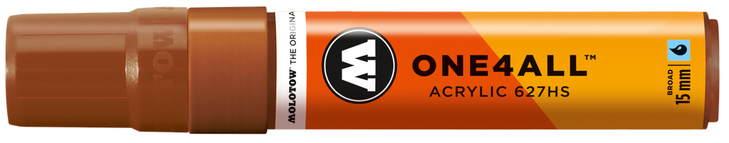 Acrylic Marker One4All 627HS 15mm #092 Hazelnut Brown Molotow
